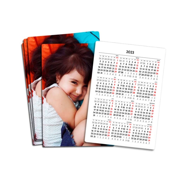 Calendarios personalizados de bolsillo